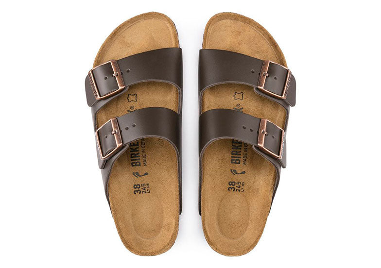 Birkenstock Arizona Natural Leather Brown Caballero