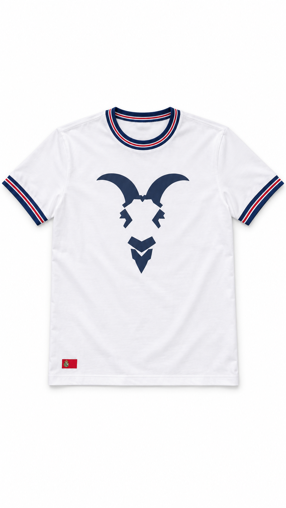 Playera Chivas – Blanca con Estampado de Chiva