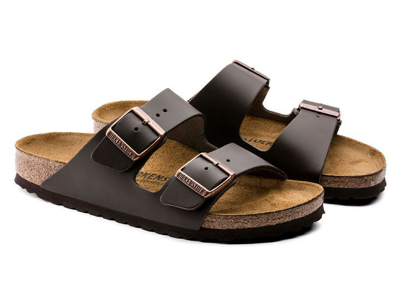 Birkenstock Arizona Natural Leather Brown Caballero.  051101H