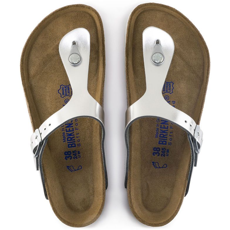 Birkenstock Gizeh plata Piel  natural. 1003674