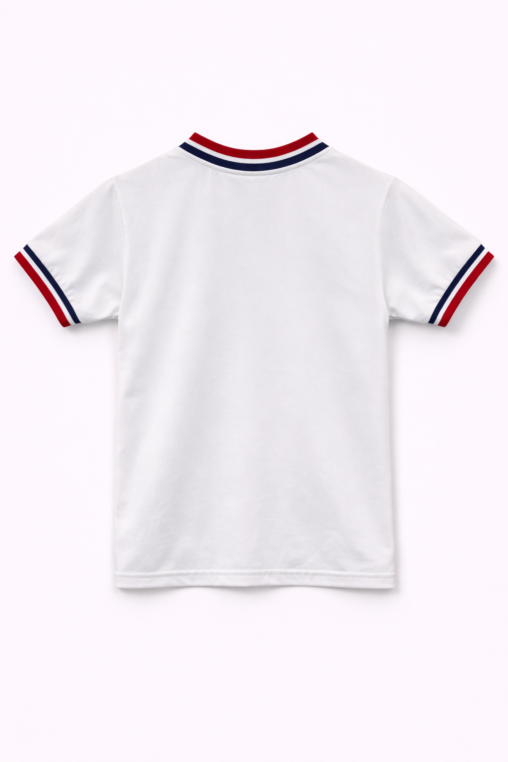 Playera Chivas Blanca con Cuello V y Franjas CHI HG20
