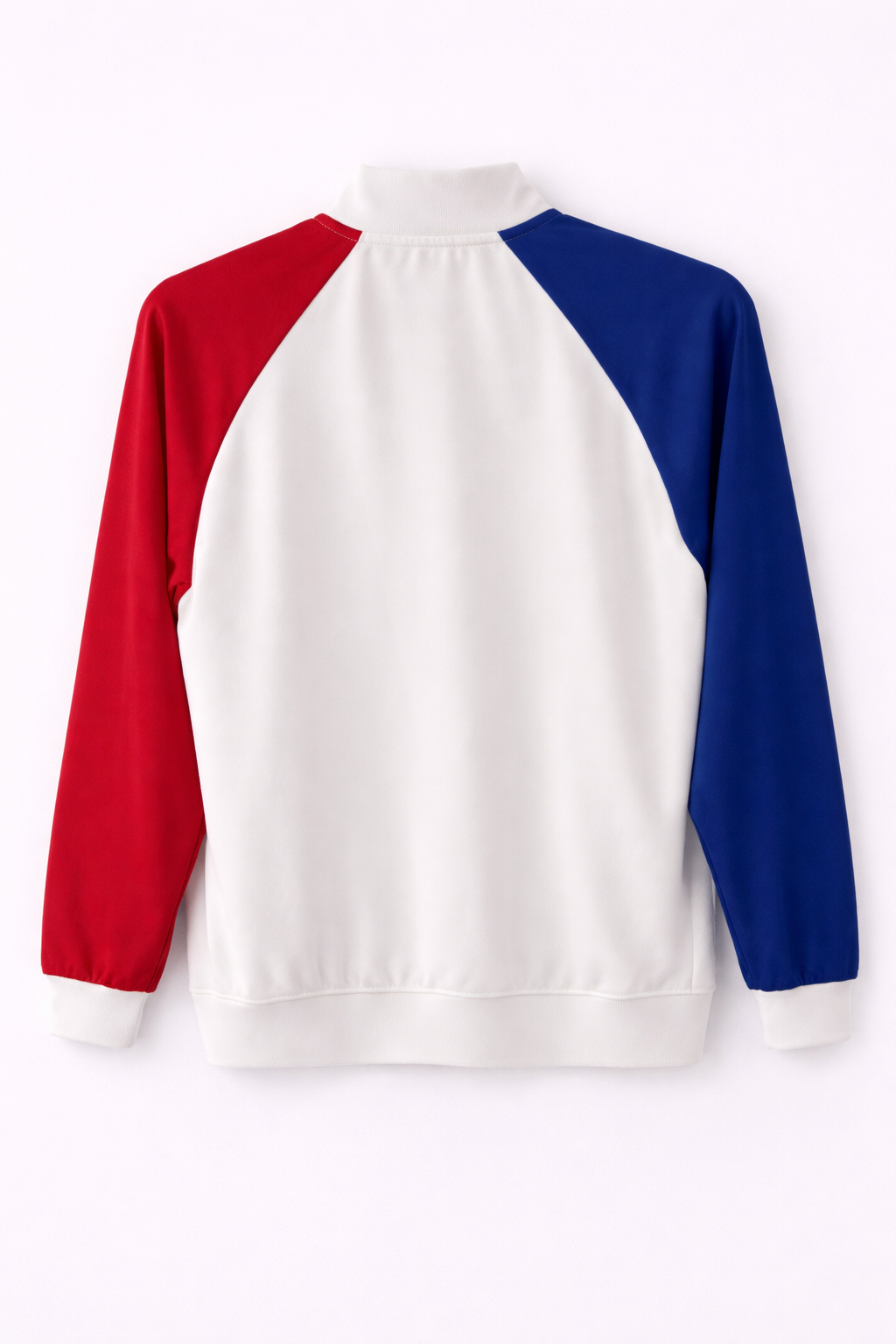 Chamarra Chivas Hombre Blanca con Mangas Rojo y Azul AW33