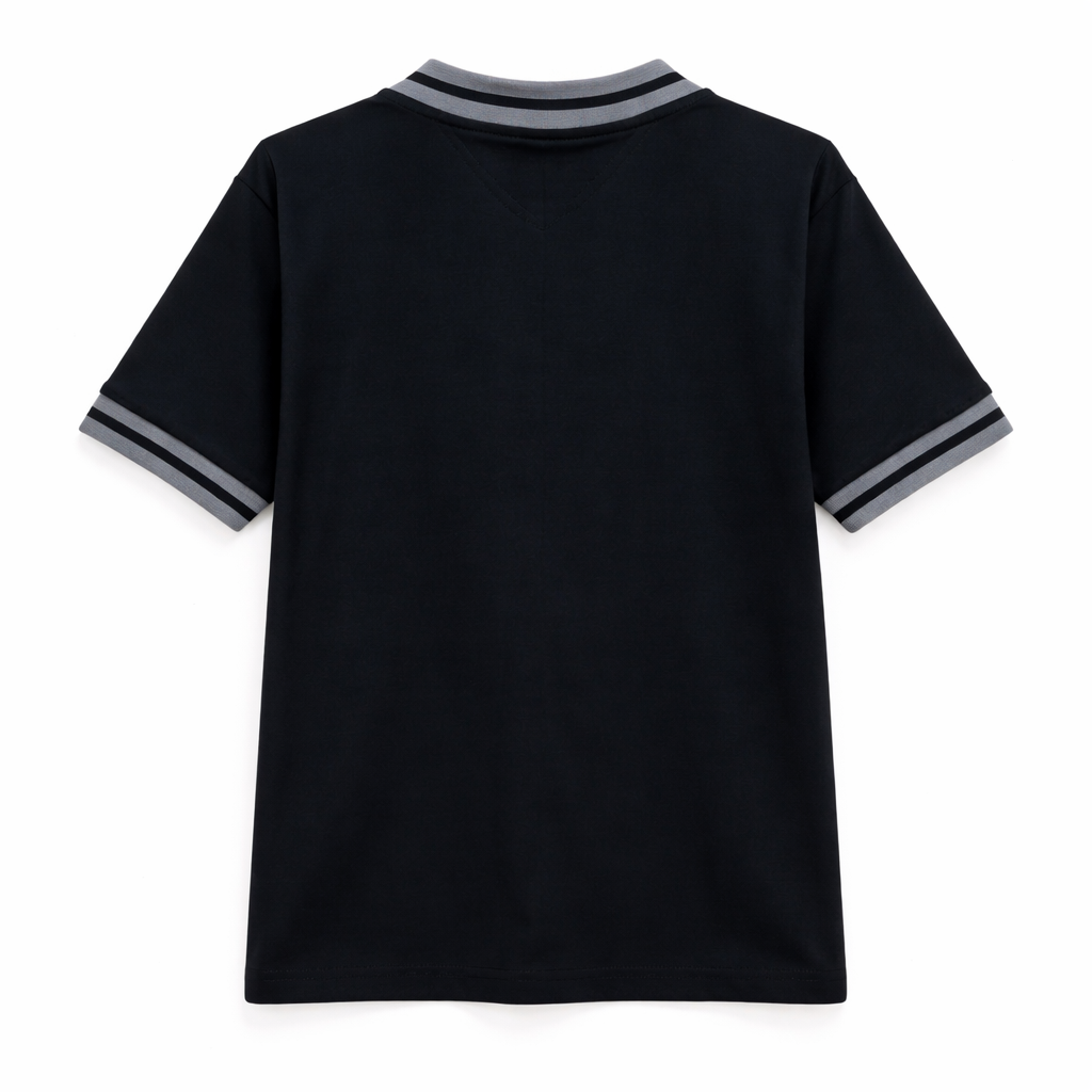 Playera Chivas Logo Beisbol Negra HG126