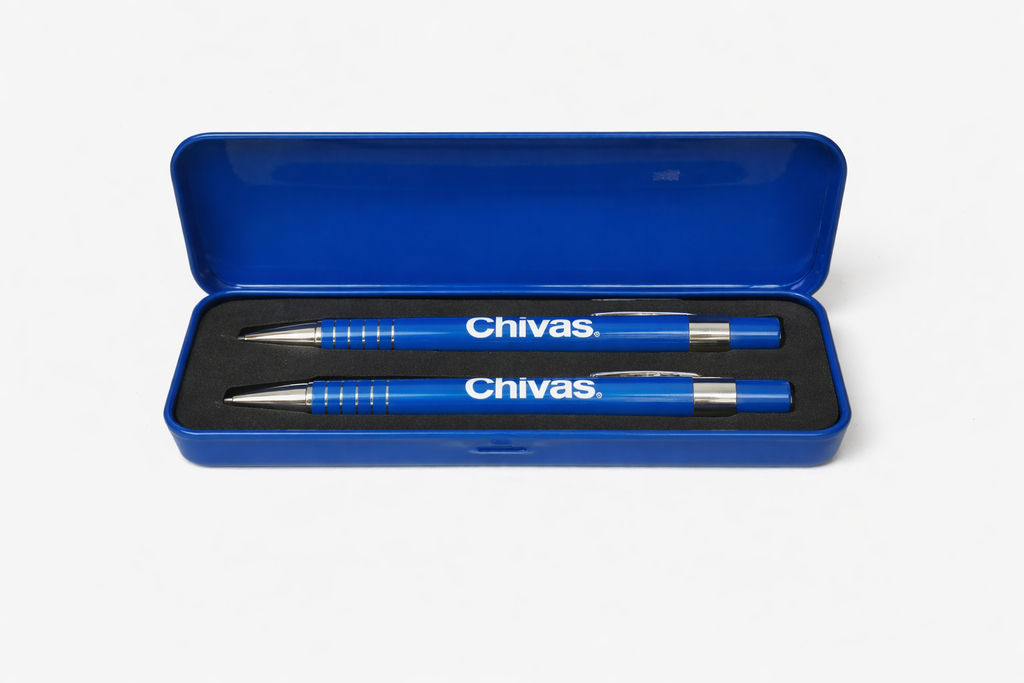 Estuche Metálico Chivas para Bolígrafo EST015