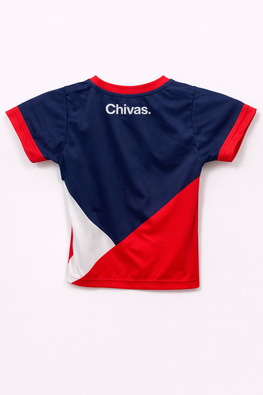 Playera Chivas Infantil Tricolor con Macota CI115