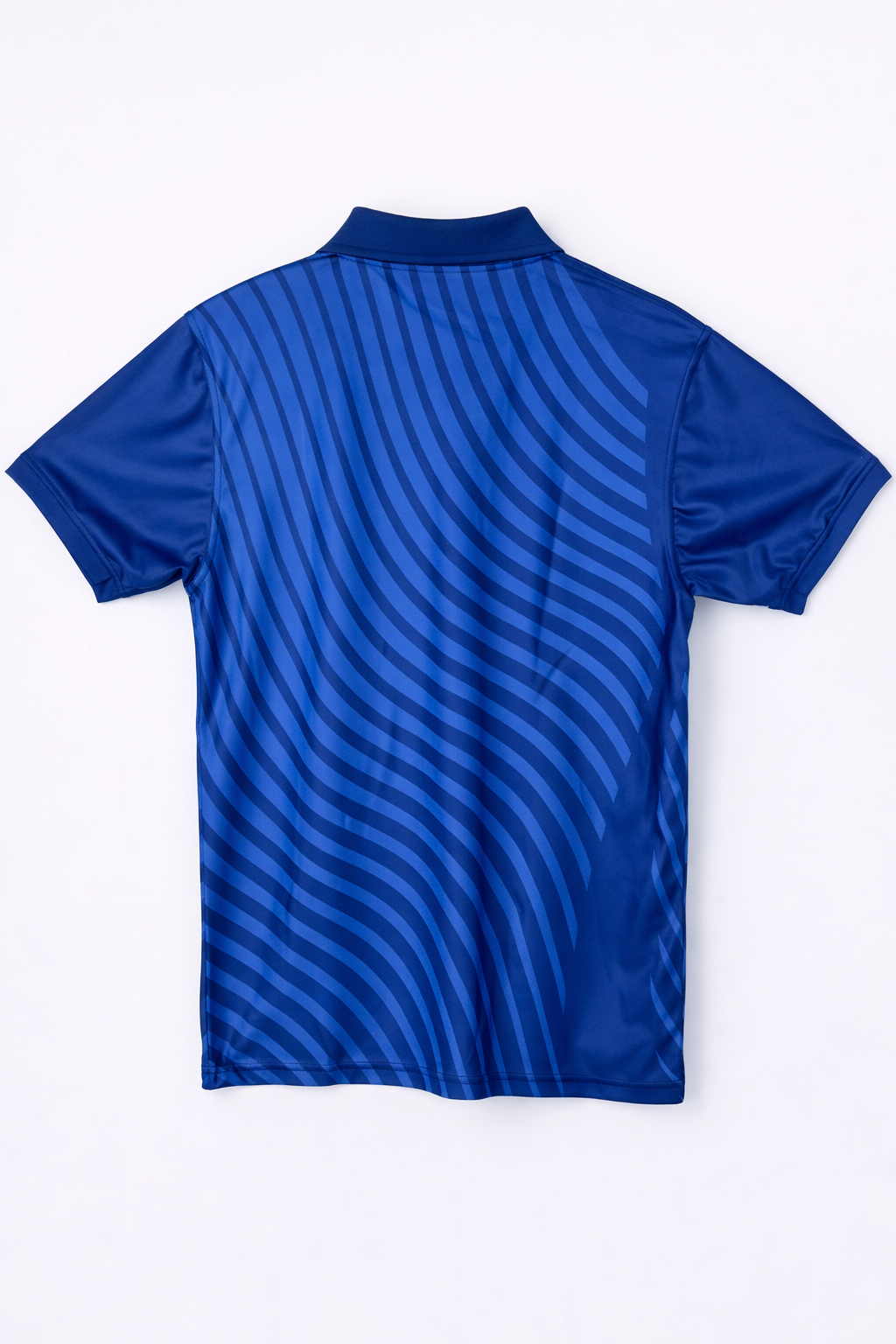 Playera Hombre Polo Chivas Azul con Rayas CI189