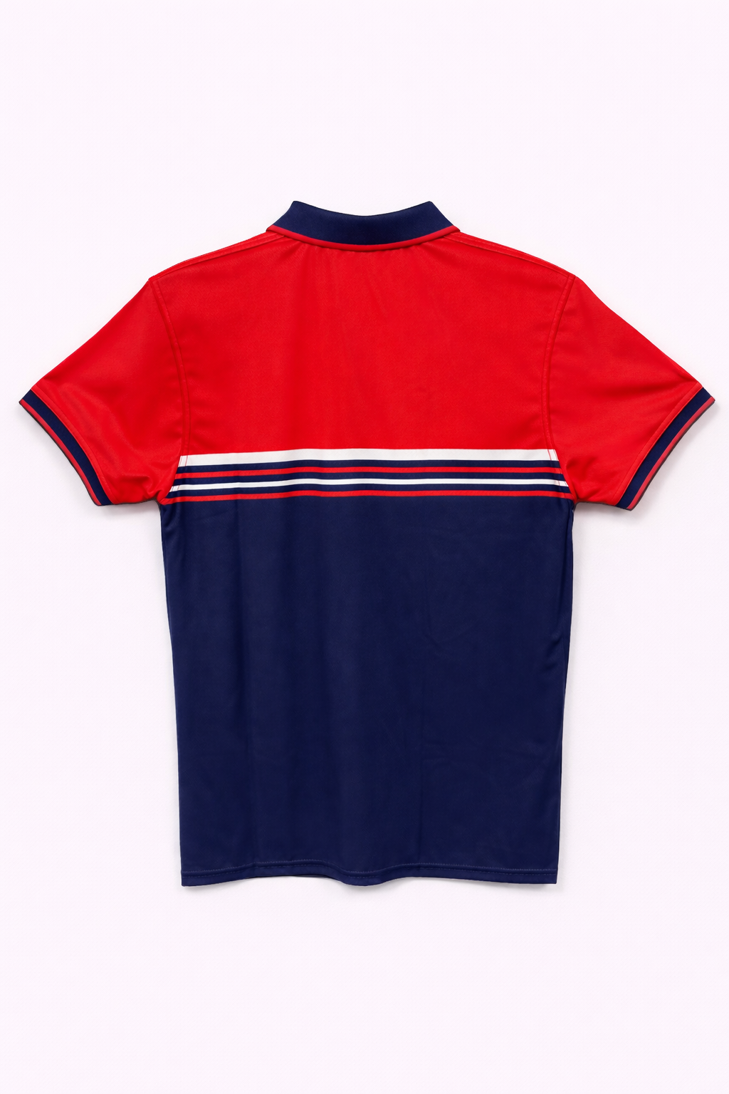 Playera Polo Chivas Rojo y Azul Marino CI137