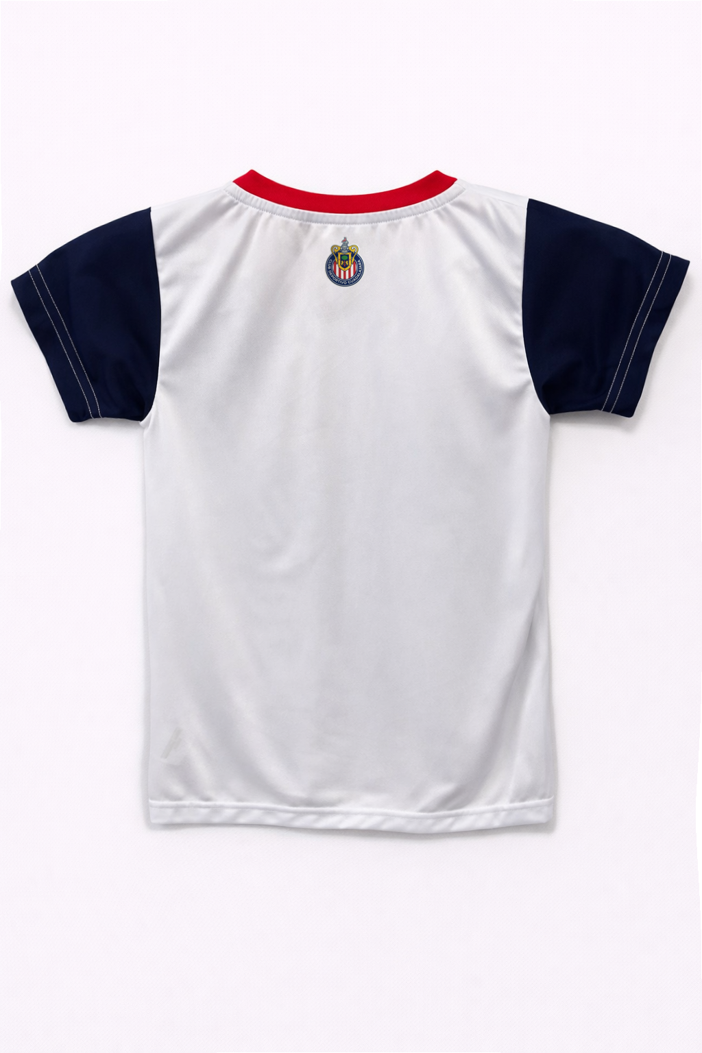 Playera Chivas Infantil Blanca con Gráficos Deportivos CI172