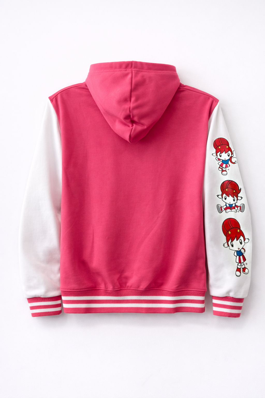 Sudadera Mujer Chivas Rosa con Gorro HG108