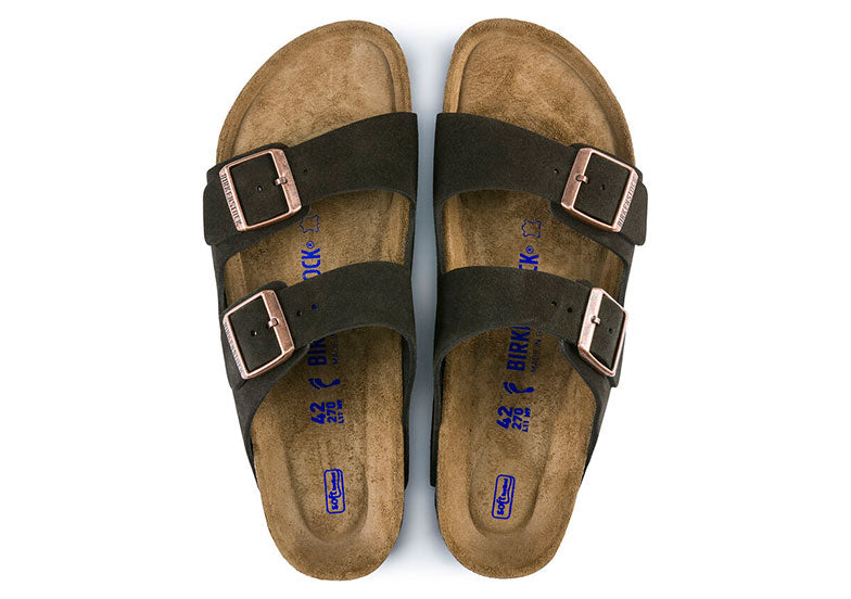 Birkenstock Arizona Suede Mocca Caballero.  95131