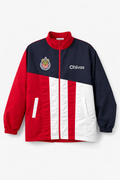 Chamarra Chivas Caballero Tricolor con Cierre KE66