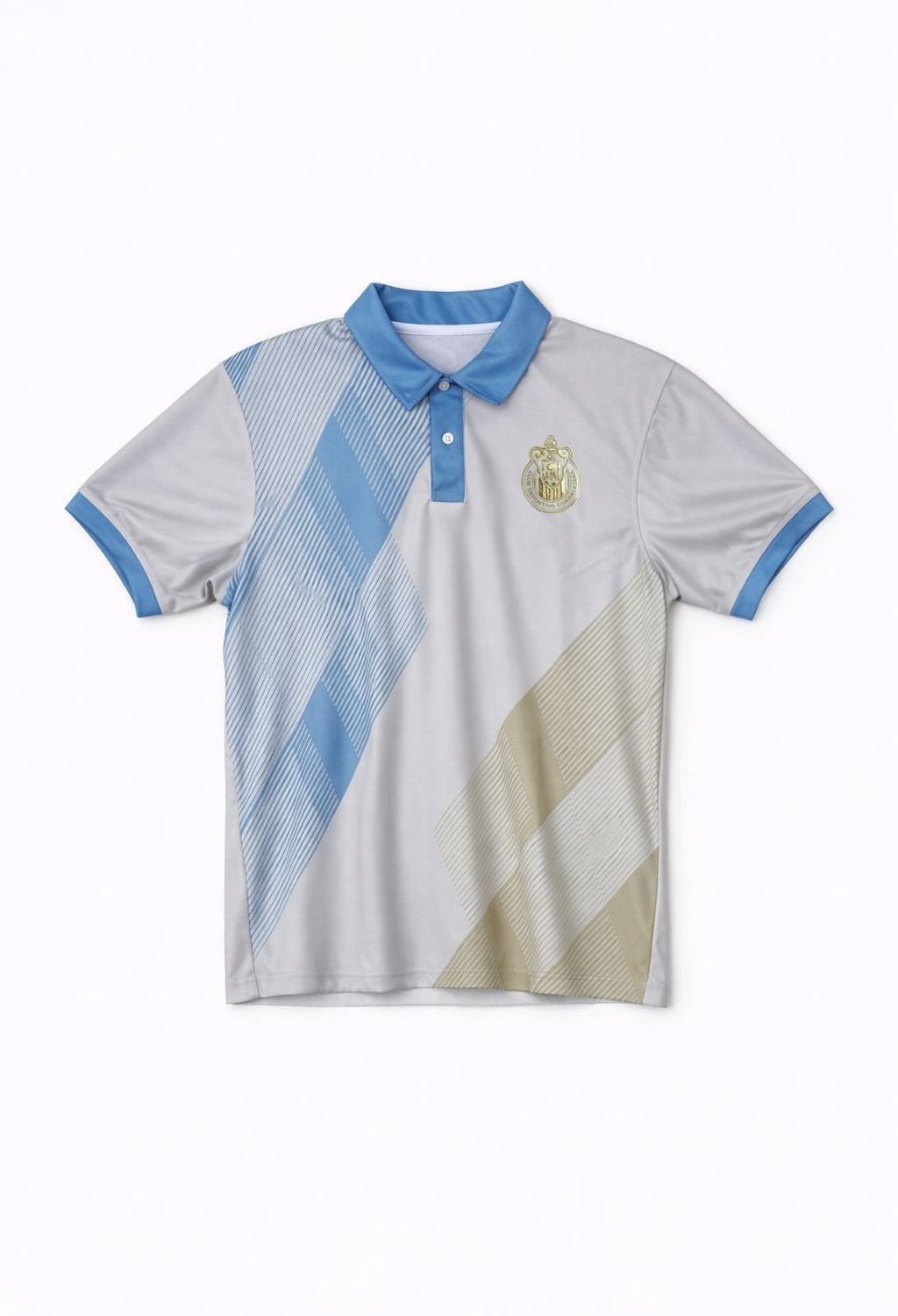 Playera Hombre Polo Chivas Gris CI186
