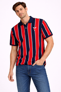 Playera Hombre Polo Chivas Rayas Rojas y Azules CI182