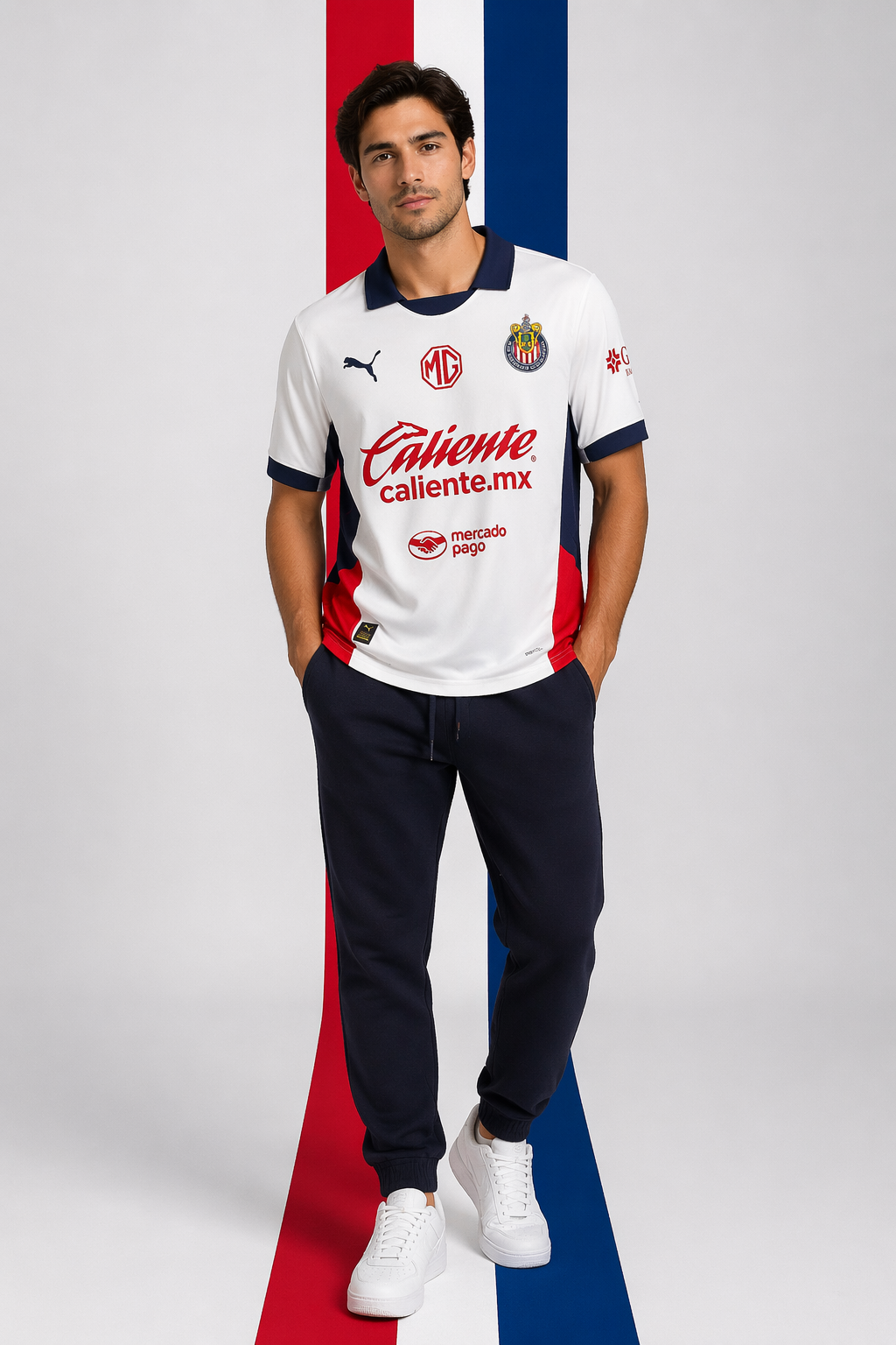 Playera Aficionado Chivas Visitante