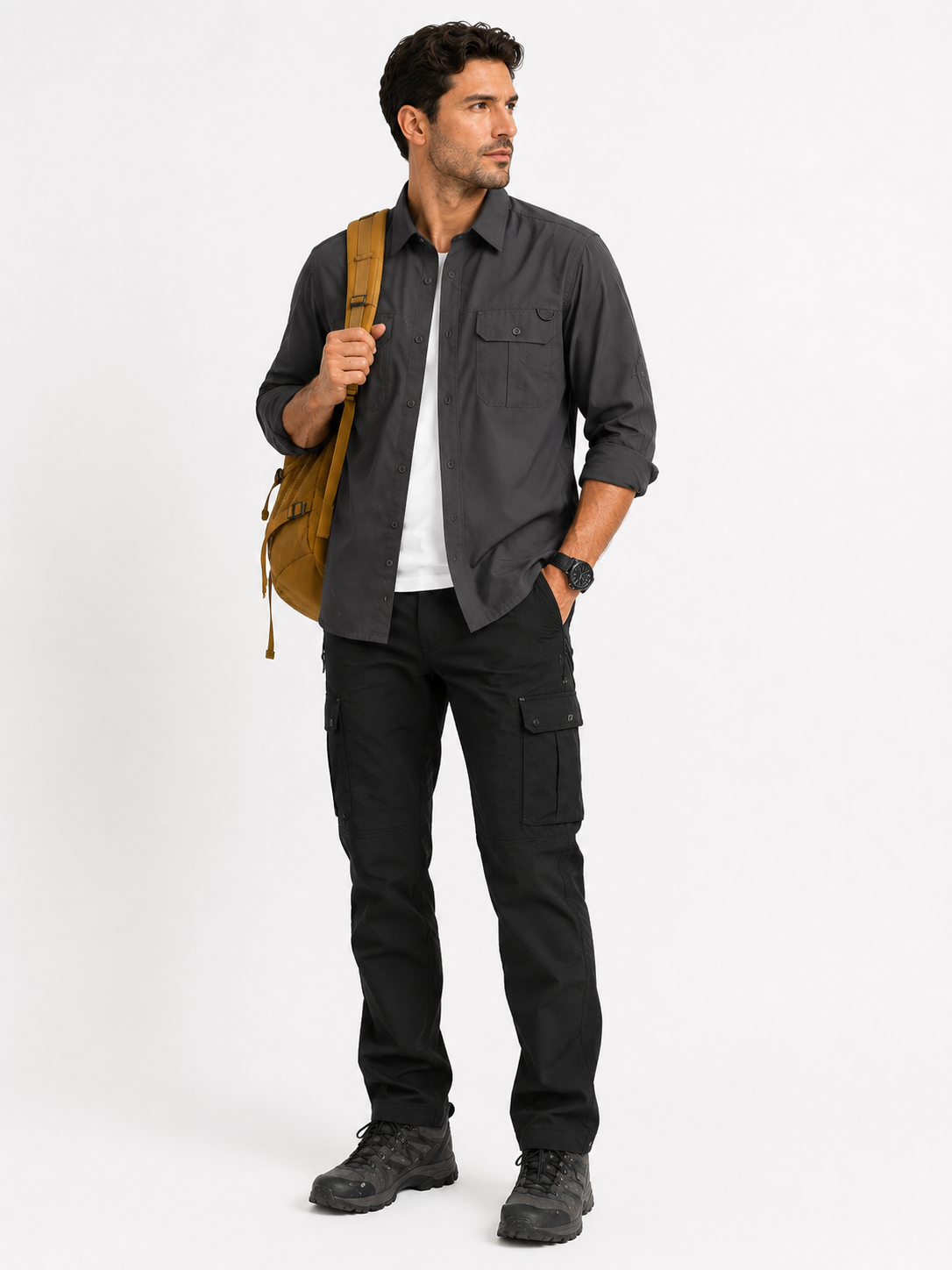 Camisa Outdoors Soul&Blues Color Grafito
