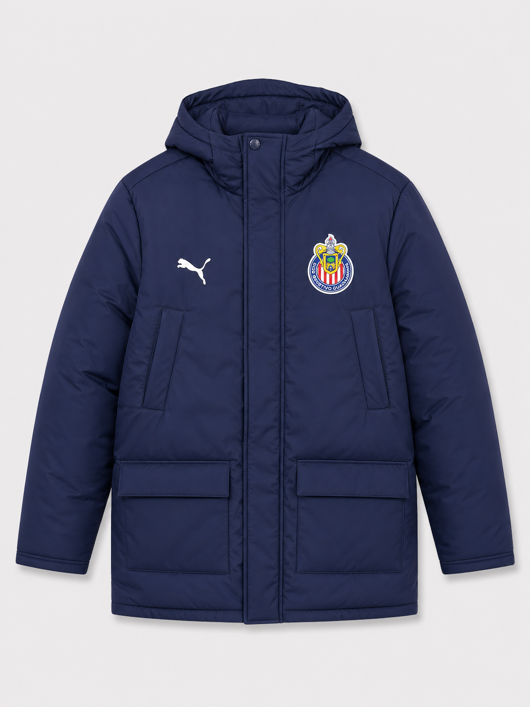 Chamarra Puma Chivas con Capucha