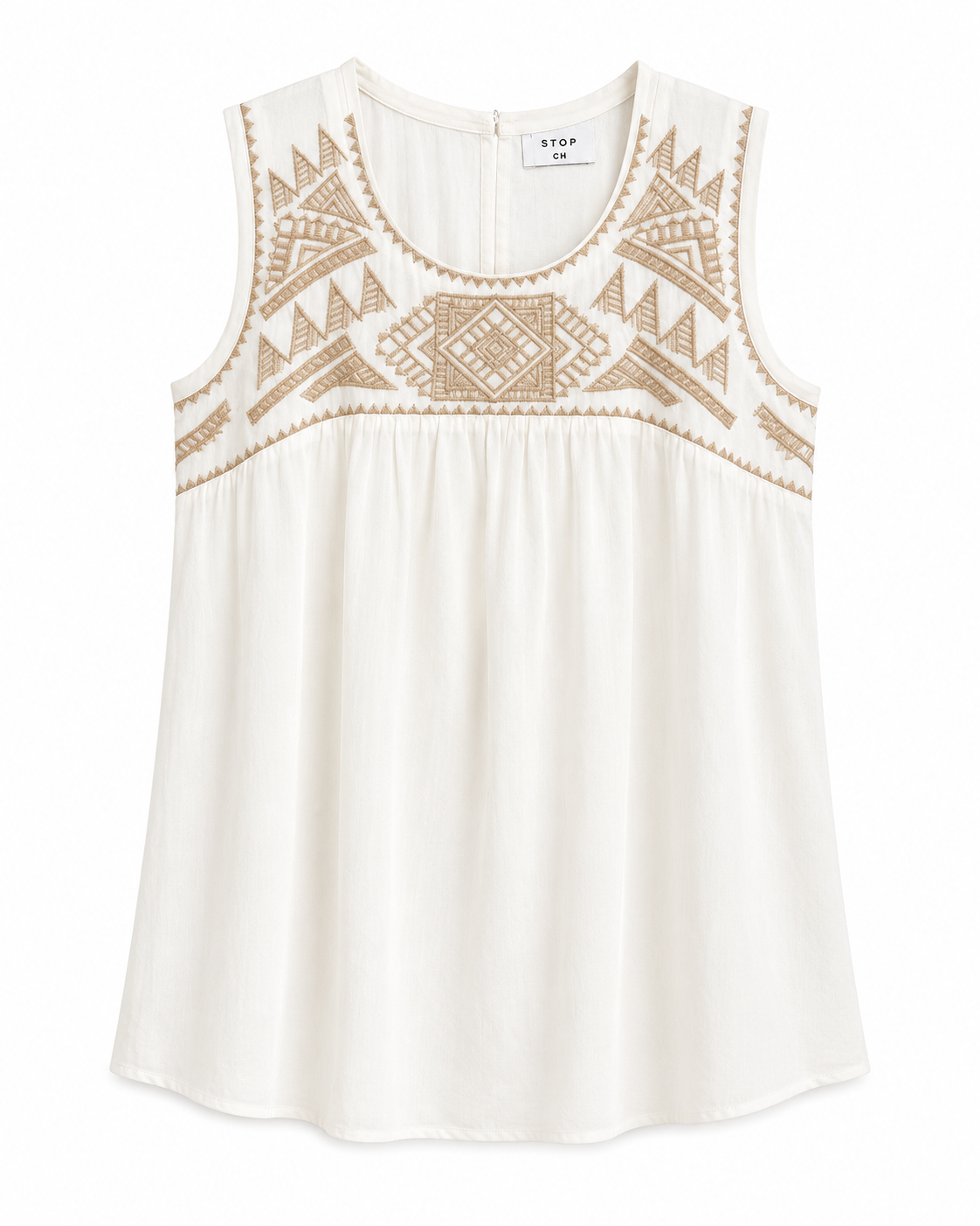 Blusa Stop Bordada Boho