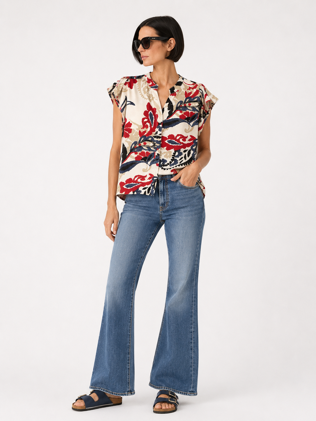 Blusa Stop Estampado Artístico