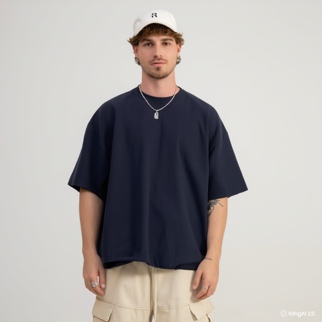 Elemment Playera Oversize 220 gsm Caballero