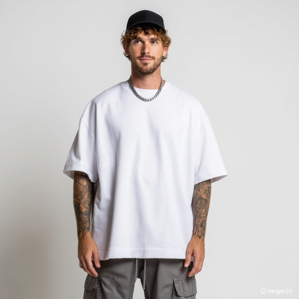Elemment Playera Oversize 220 gsm Caballero