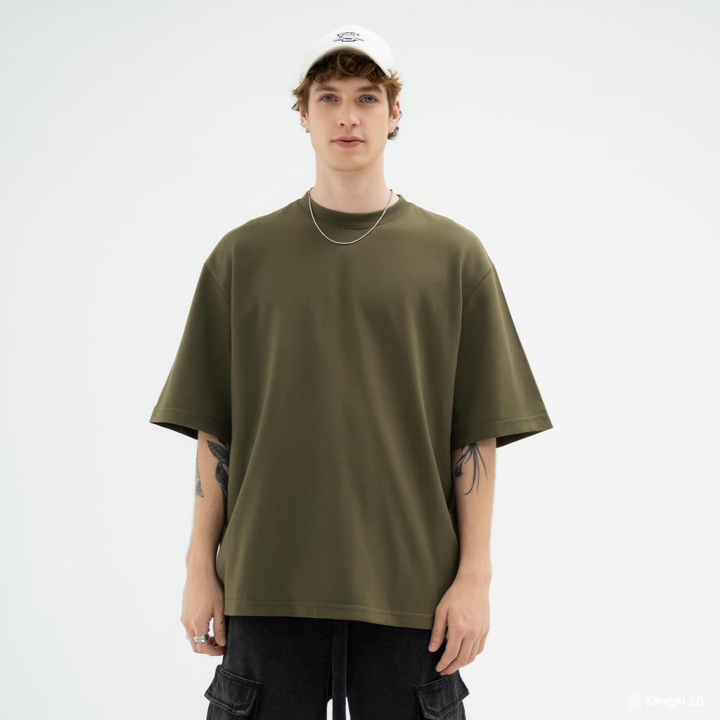 Elemment Playera Oversize 220 gsm Caballero