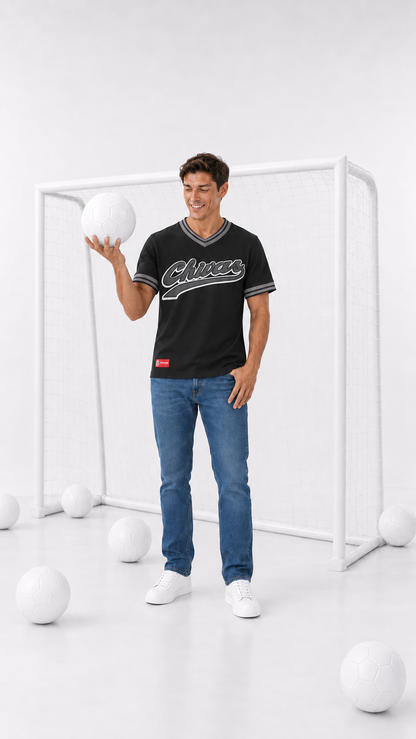 Playera Chivas Negra – Estilo Retro