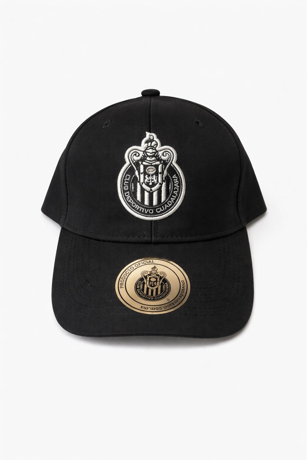 Gorra Chivas Negra con Escudo Bordado MONOCR