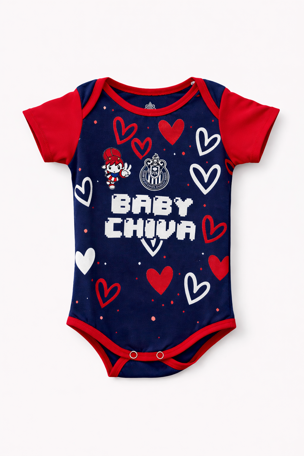 Pañalero Chivas Bebé Baby Chiva Corazones CI9-126