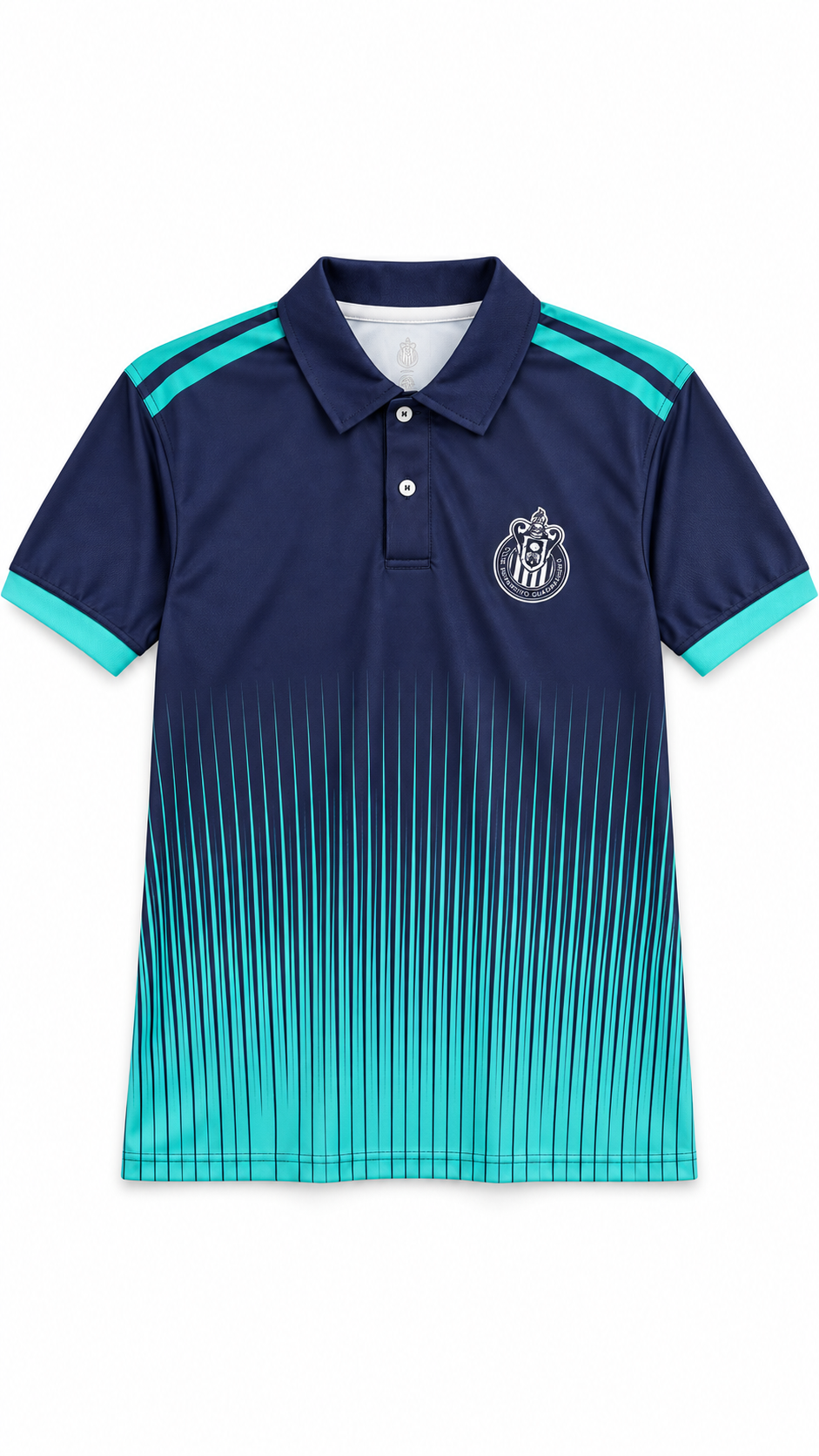 Polo Deportiva Chivas – Azul Marino y Turquesa