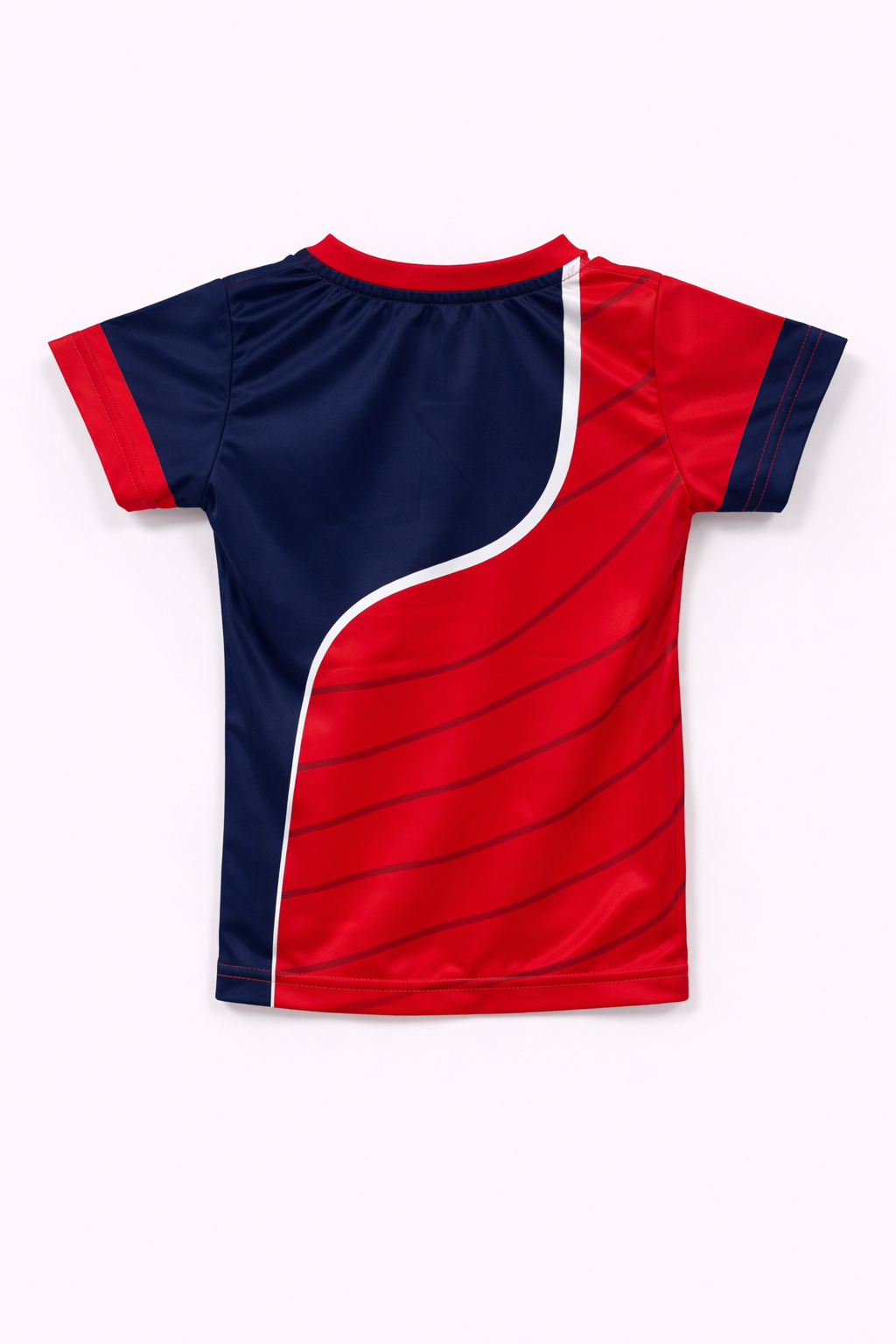 Playera Chivas Infantil Azul y Roja con Mascota CI177