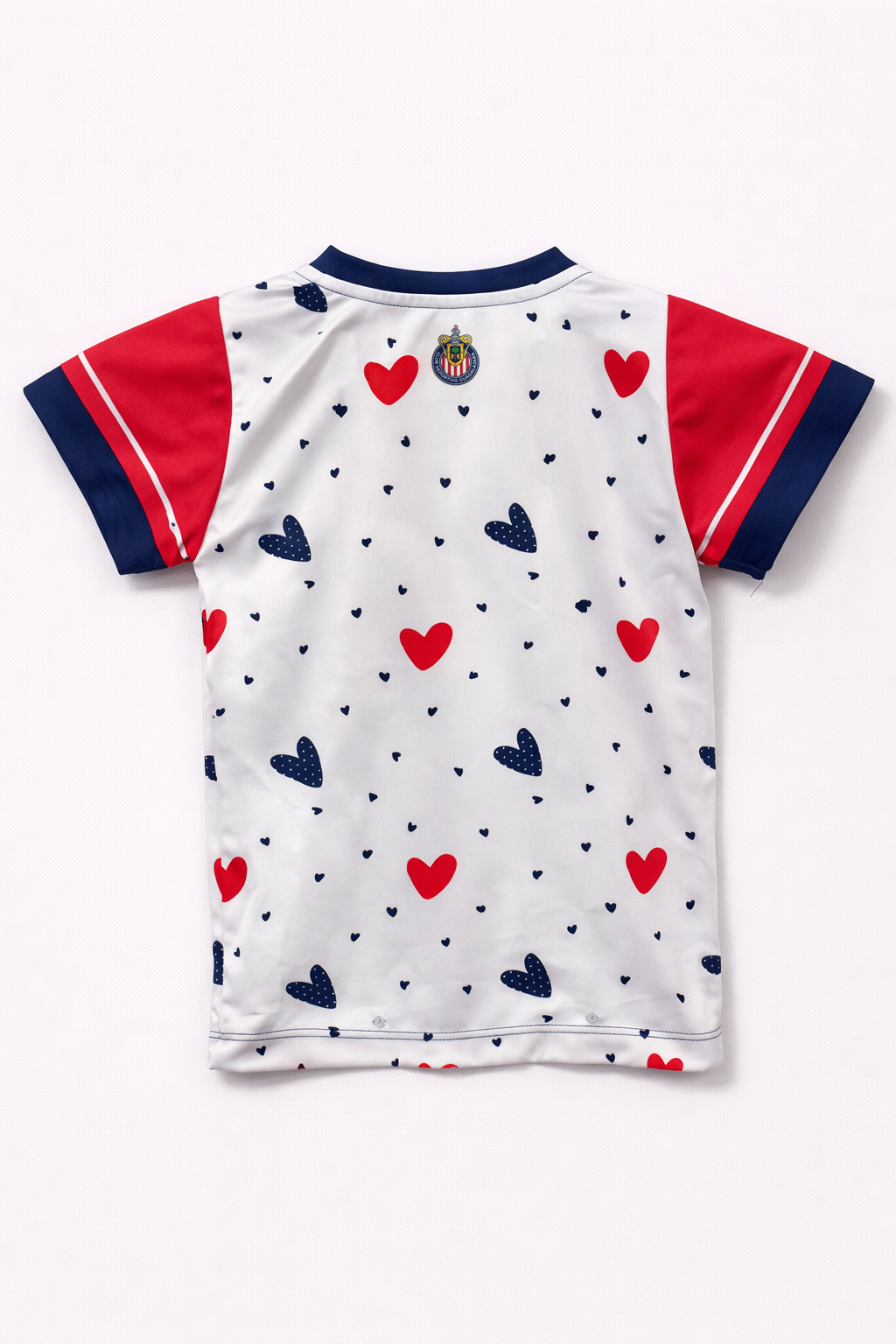 Playera Chivas Infantil Mascota Corazones CI118