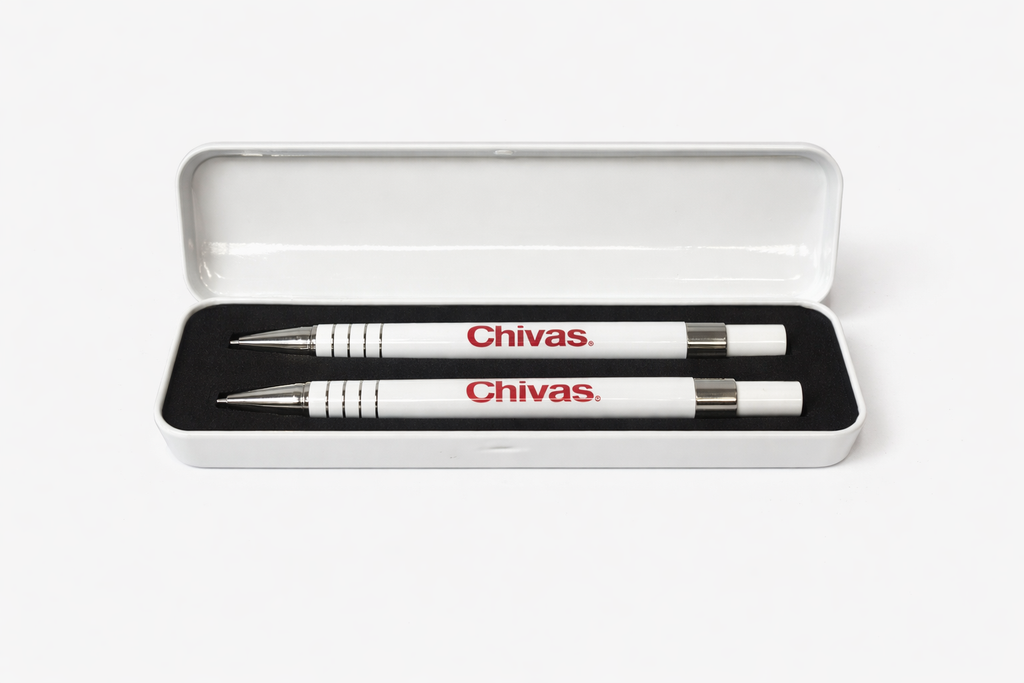 Estuche Metálico Chivas para Bolígrafo EST015