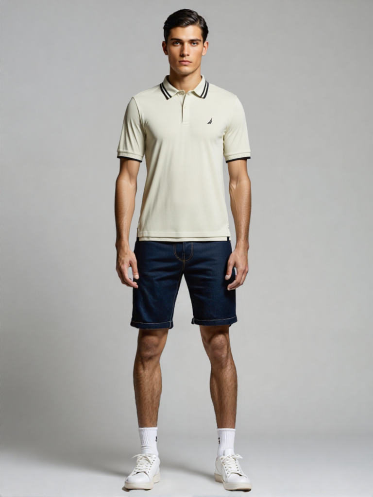 Playera Polo Nautica clásica